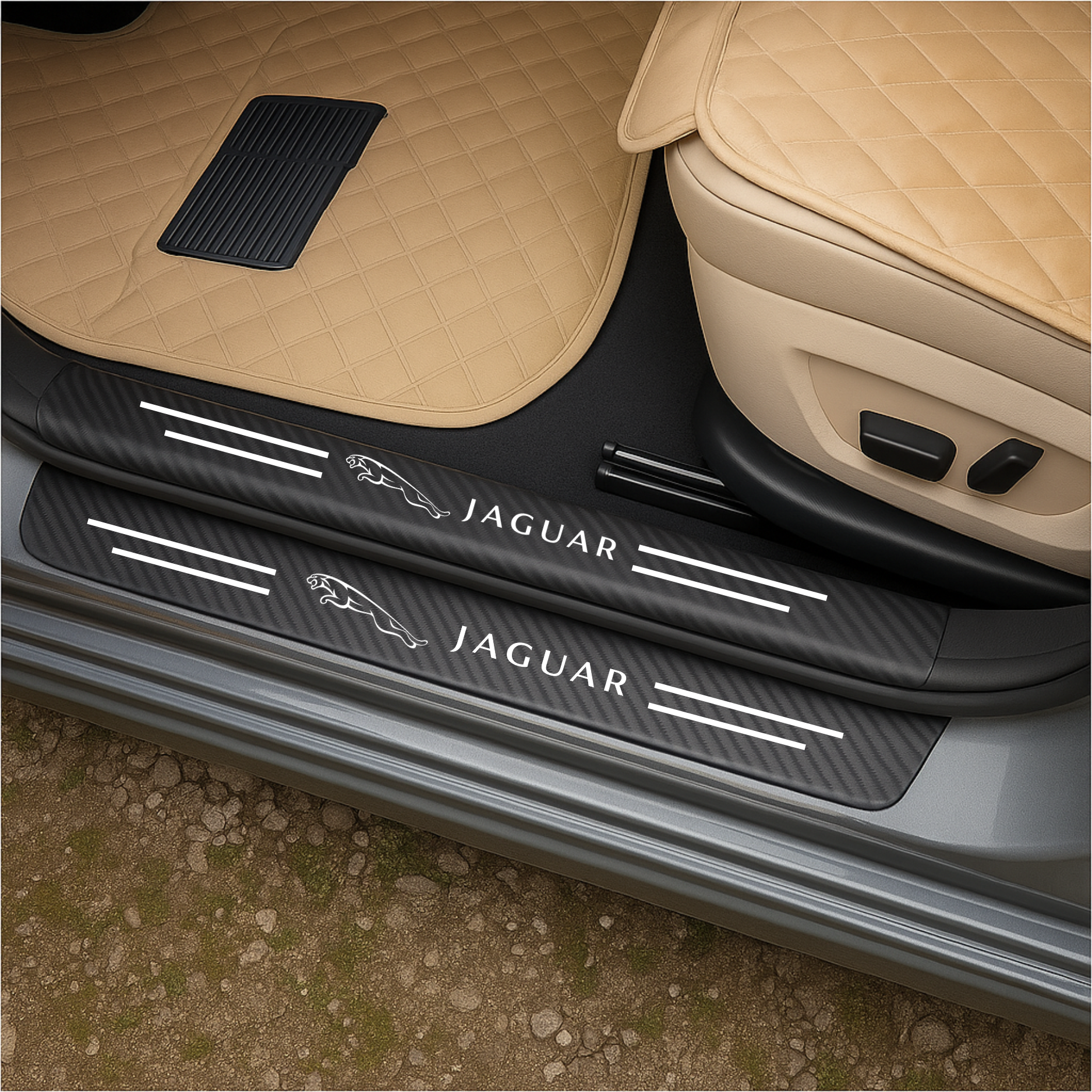 CarbonGrip PRO | Custom door sill protectors