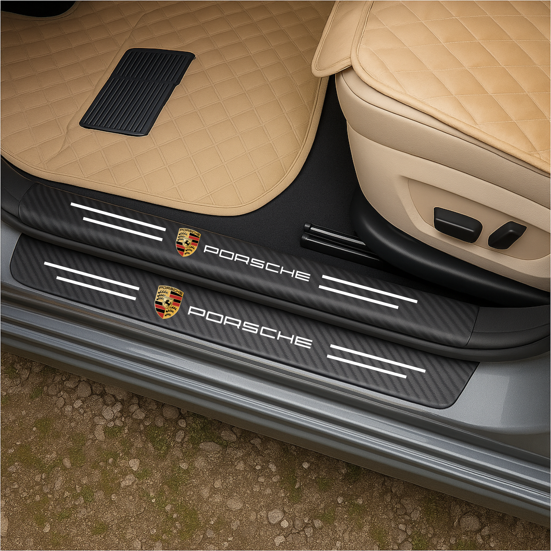 CarbonGrip PRO | Custom door sill protectors