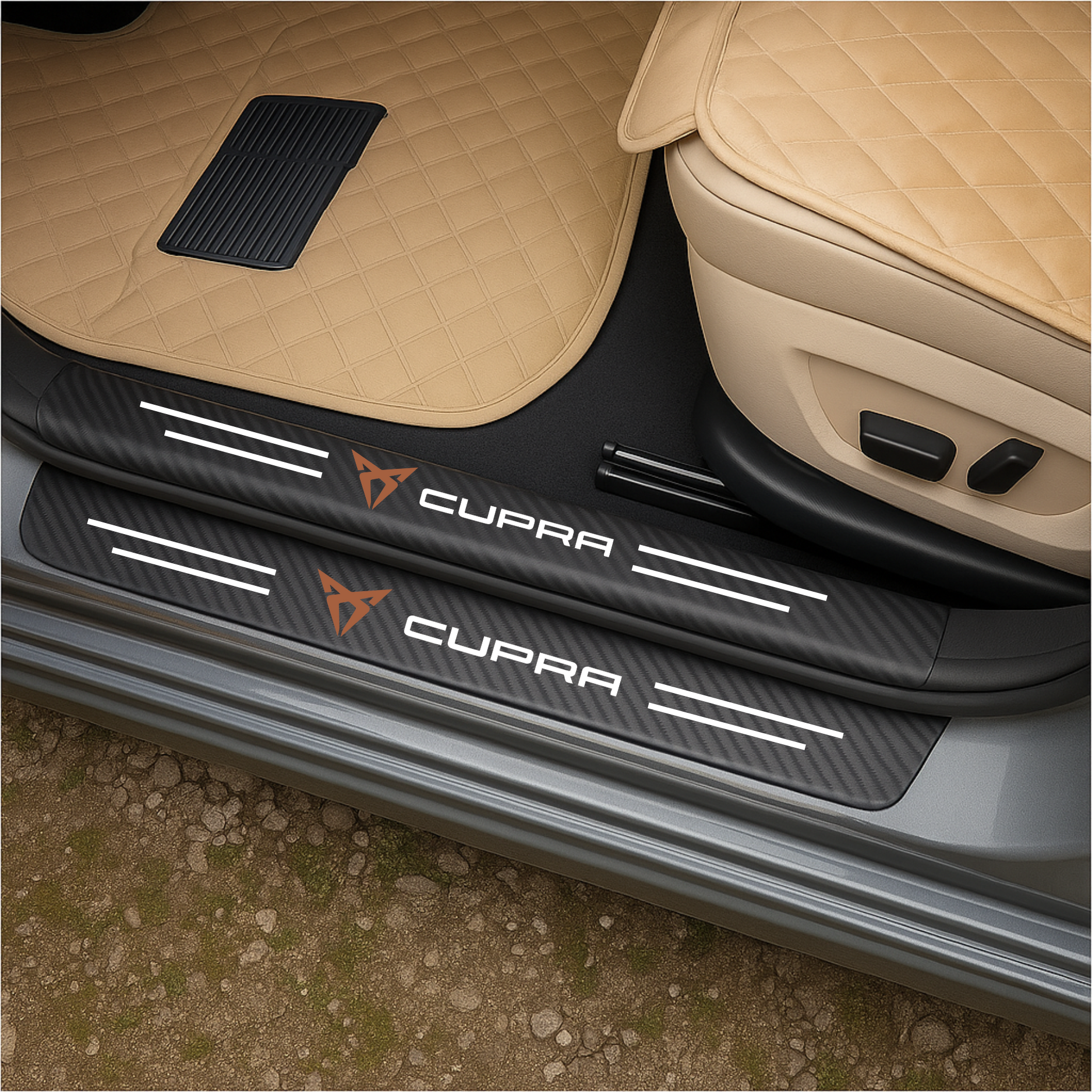 CarbonGrip PRO | Custom door sill protectors